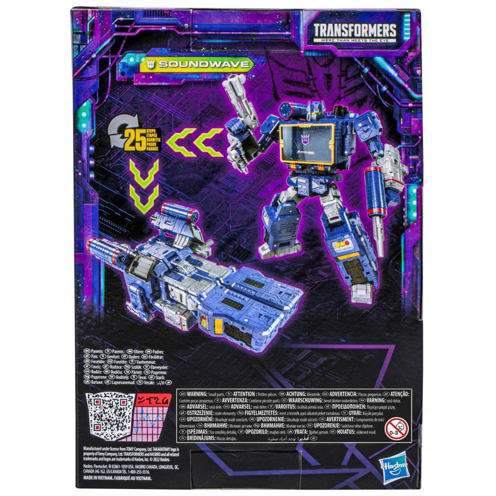 Transformers Generations Legacy Voyager Soundwave Action Figure