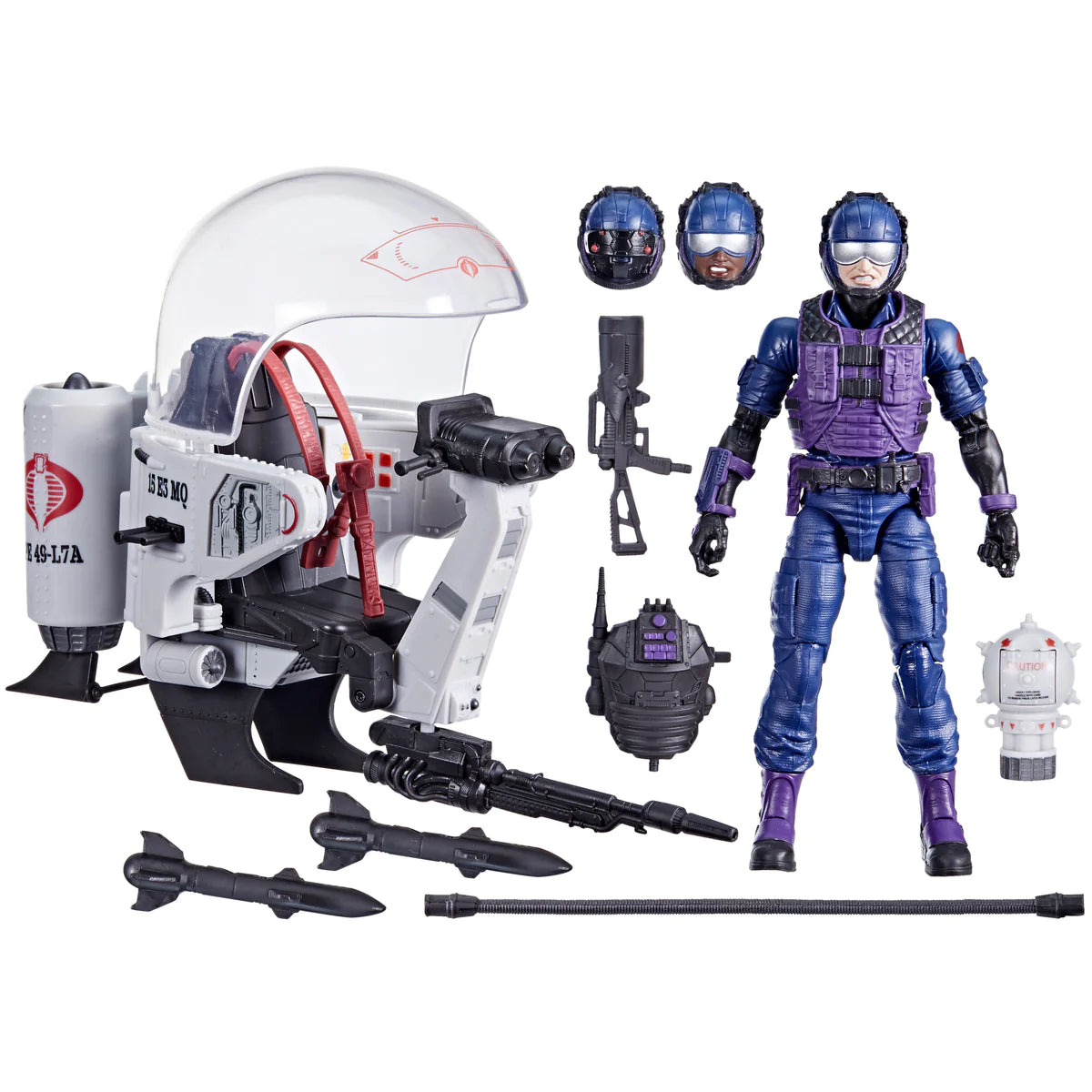 G.I. Joe Classified Series Tele-Viper & Cobra Flight Pod (Trubble Bubble)