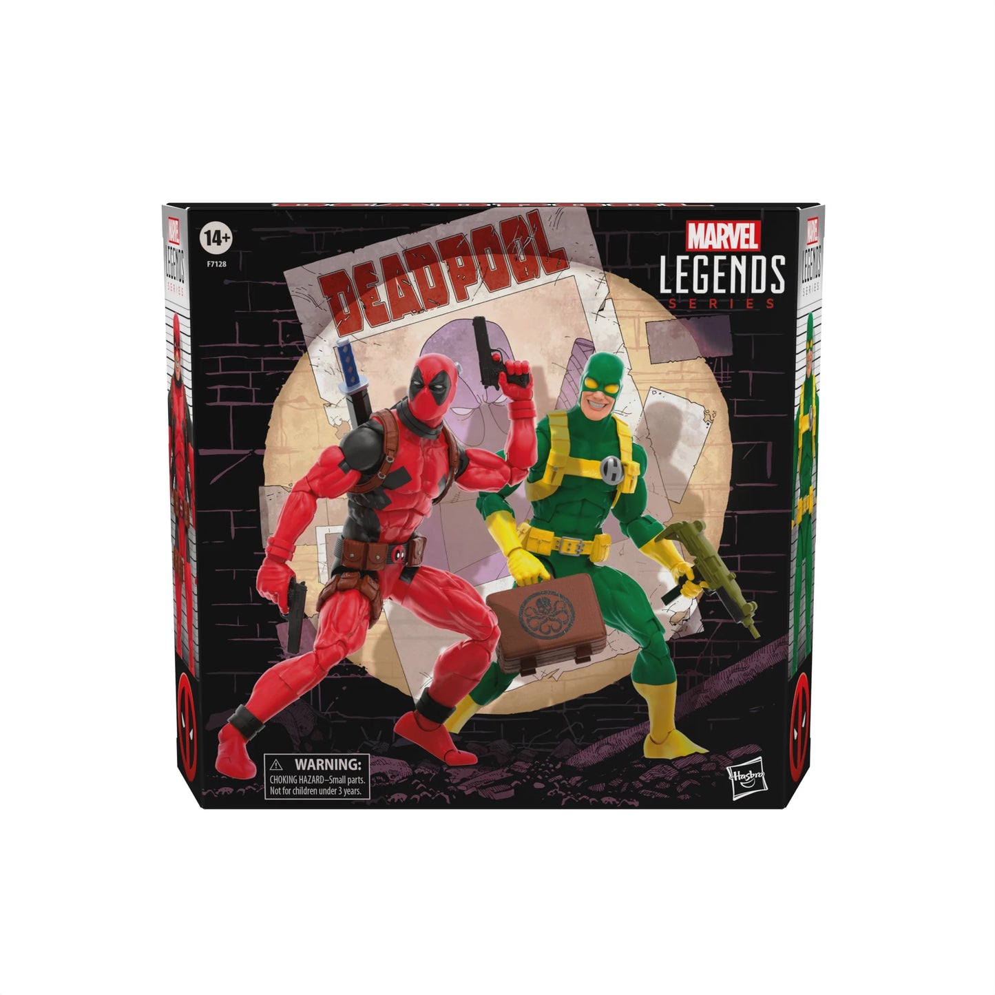 Hasbro Marvel Legends Series Deadpool and Bob, Agent of Hydra 2 Pack