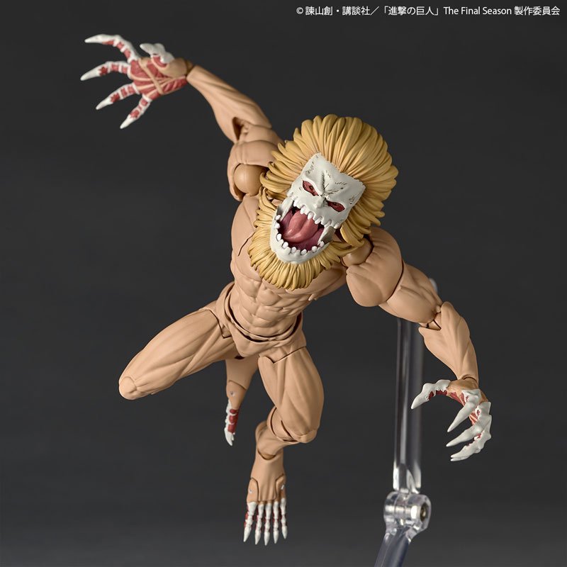 Kaiyodo Amazing Yamaguchi / Revoltech: Attack on Titan Jaw Titan (Limited + Bonus) Action Figure