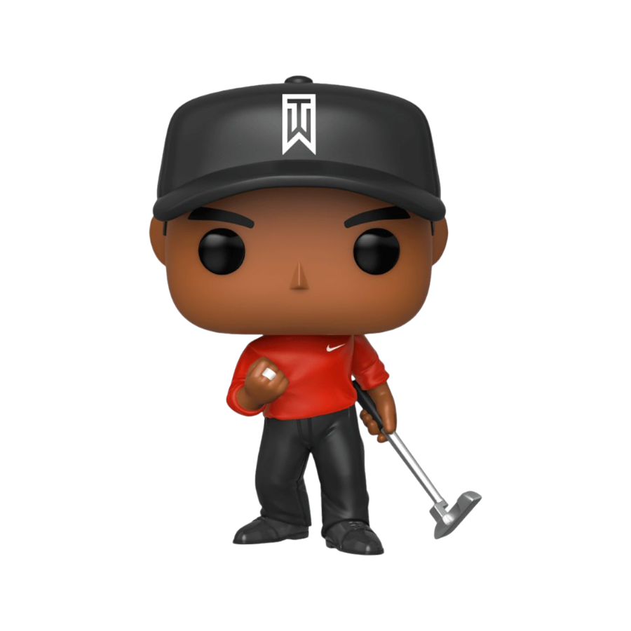 Golf - Tiger Woods Red Shirt Pop! Vinyl