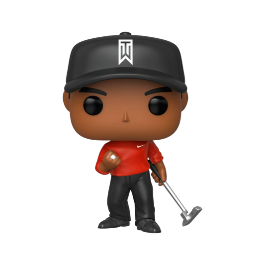 Golf - Tiger Woods Red Shirt Pop! Vinyl