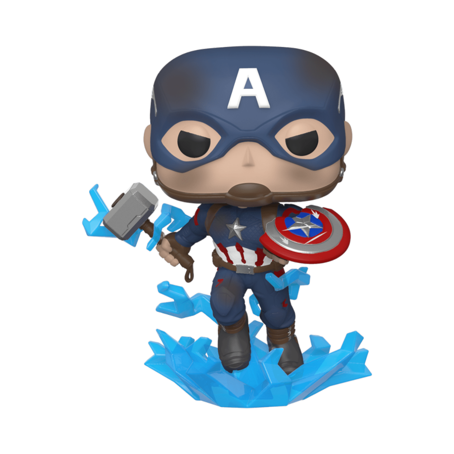 Avengers 4: Endgame - Captain America with Mjolnir Pop! Vinyl