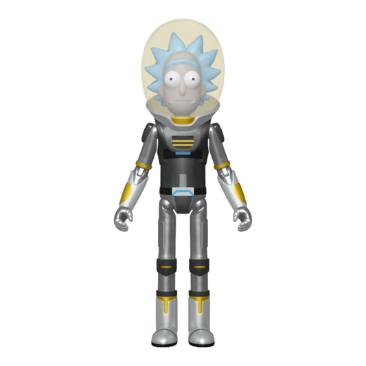 Rick and Morty - Space Suit Rick Metallic US Exclusive Action Figure
