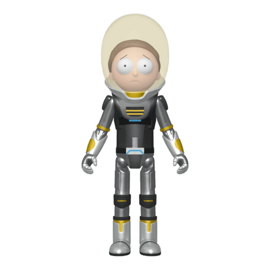 Rick and Morty - Space Suit Morty Metallic Action Figure