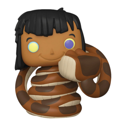 Jungle Book - Mowgli with Kaa US Exclusive Pop! Vinyl [RS]