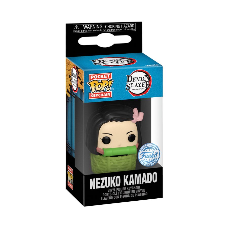 Demon Slayer - Nezuko in Basket US Exclusive Pop! Keychain [RS]