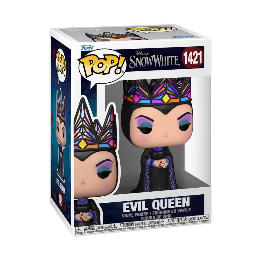 Snow White (2025) - Evil Queen (Blue & Black Gown) Pop! Vinyl