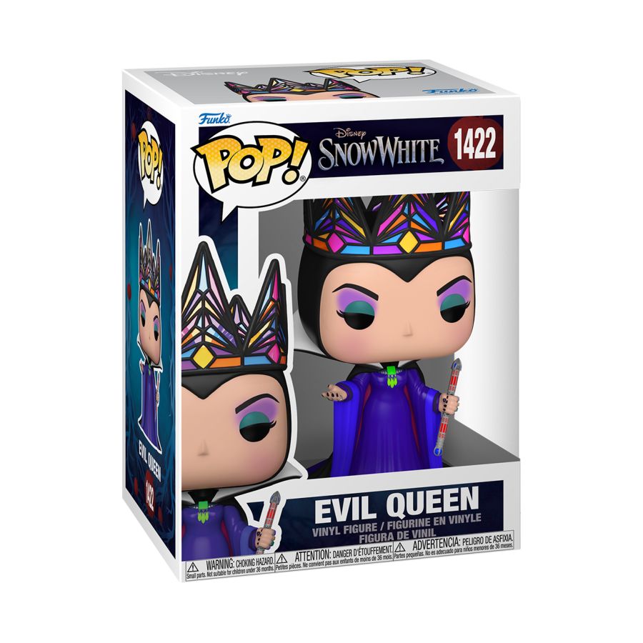 Snow White (2025) - Evil Queen (Purple & Black Gown) Pop! Vinyl