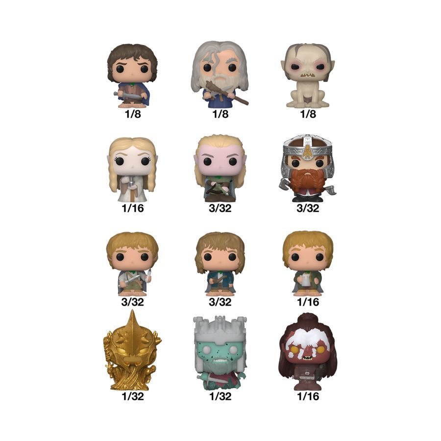 The Lord of the Rings – Bitty Pop! Blind Bag Assortment
