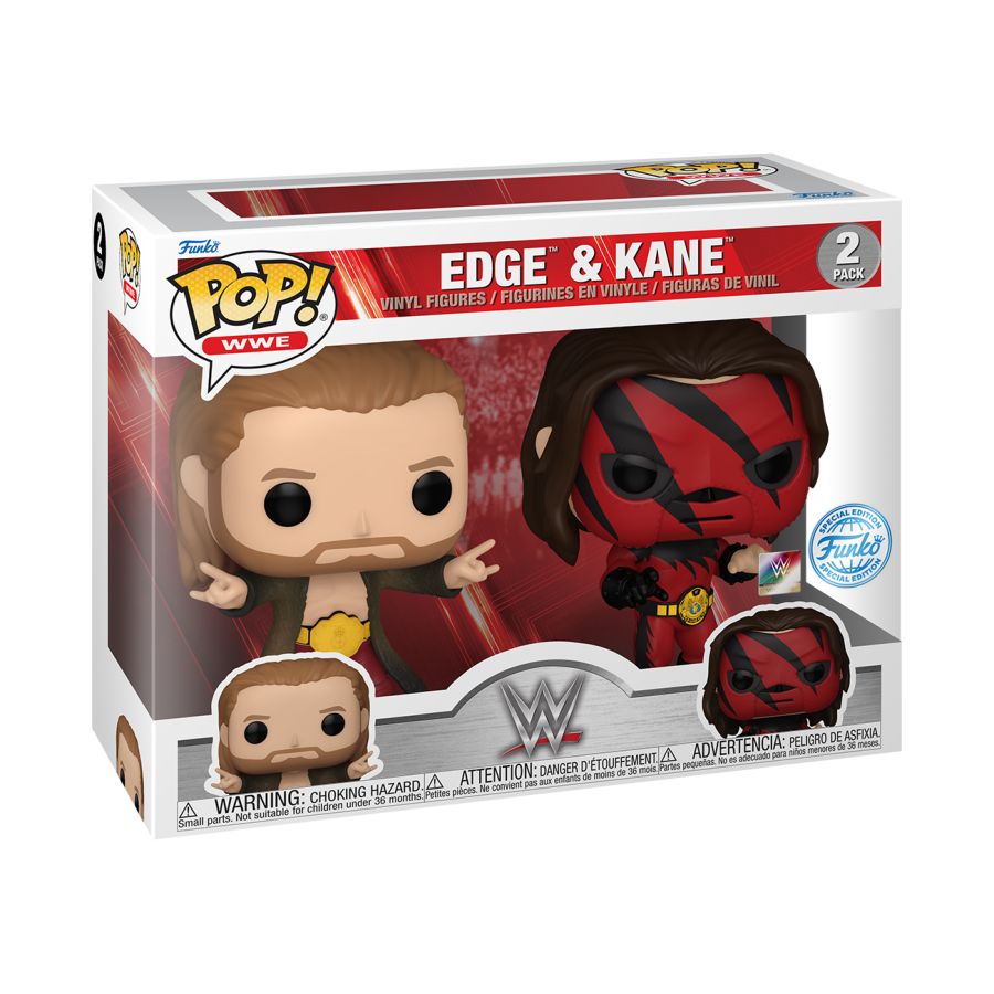 WWE - Edge & Kane Pop! US Exclusive Pop! 2-Pack [RS]