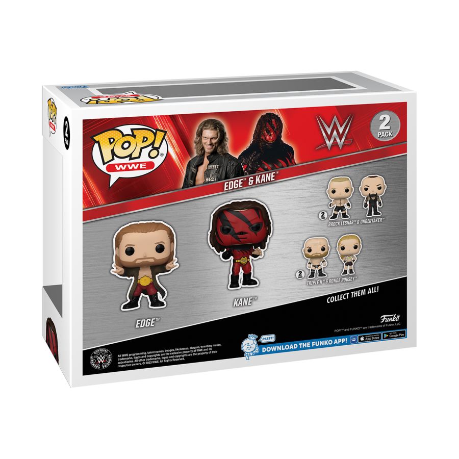 WWE - Edge & Kane Pop! US Exclusive Pop! 2-Pack [RS]