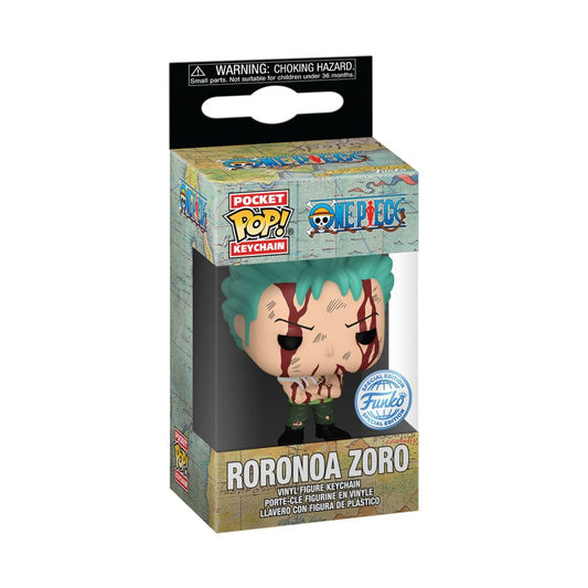 One Piece - Roronoa Zoro "Nothing Happened" US Exclusive Pop! Keychain [RS]