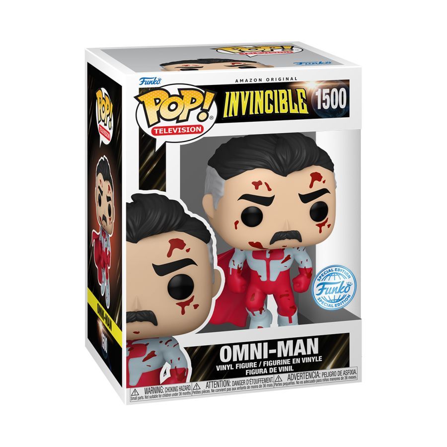 Invincible – Omni-Man (Battle Damaged) US Exclusive Pop! Vinyl