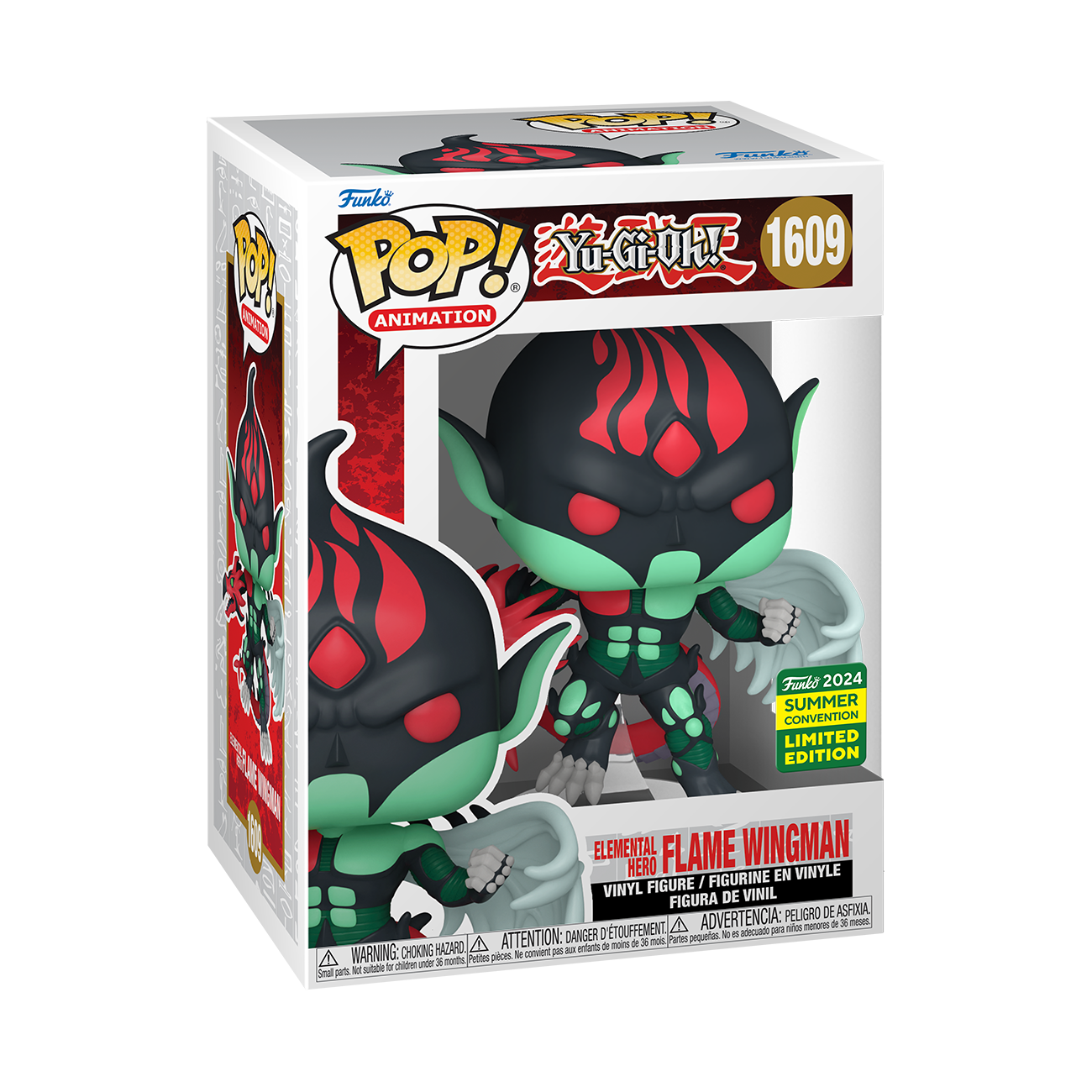 FUNKO 2024 Summer Convention Limited edition- YUGIOH GX FLAMED WINGMAN