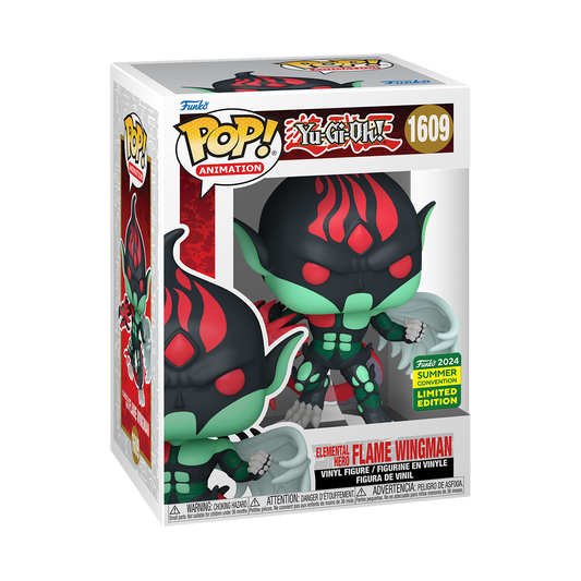 FUNKO 2024 Summer Convention Limited edition- YUGIOH GX FLAMED WINGMAN