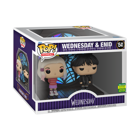 FUNKO 2024 Summer Convention Limited Edition- The Addams Family - Wednesday & Enid