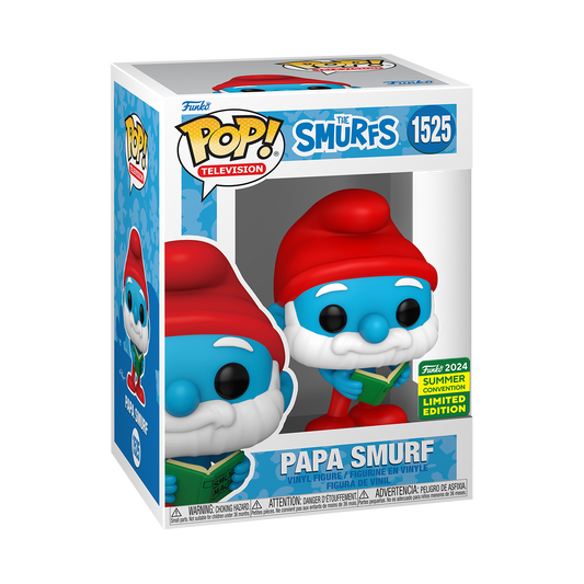 FUNKO 2024 Summer Convention Limited Edition - Smurfs - Papa Smurf Pop