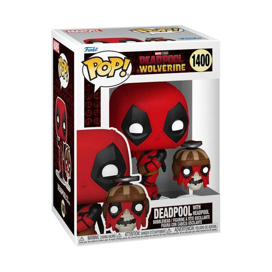 Deadpool & Wolverine – Deadpool with Headpool Pop! Vinyl