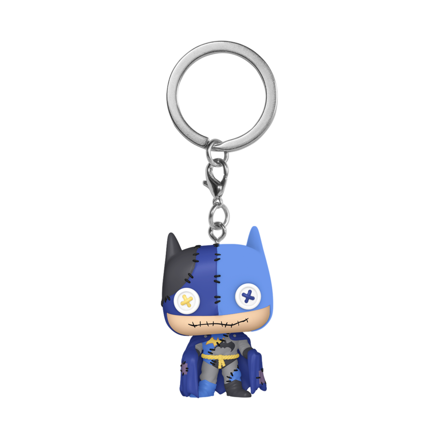 DC Comics - Patchwork Batman Pop! Keychain