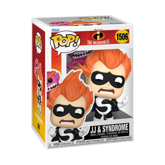 Incredibles: 20th Anniversary - Jack Jack & Syndrome Pop! Vinyl