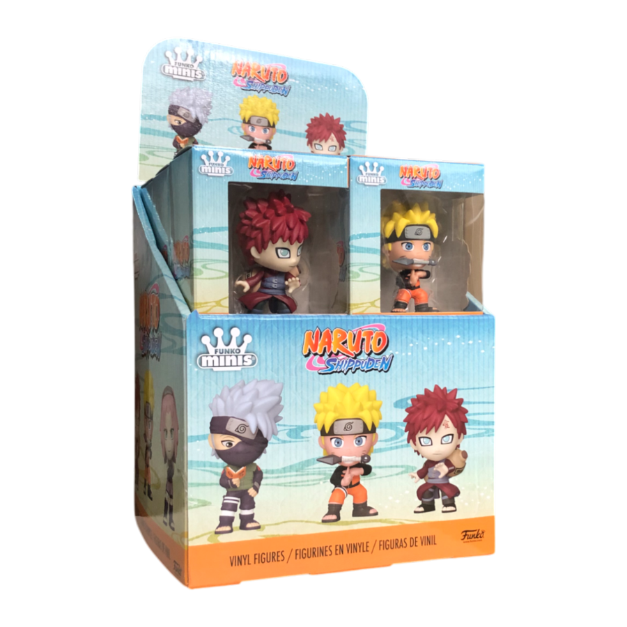 Naruto - US Exclusive Mini Vinyl Figures (Display of 12)