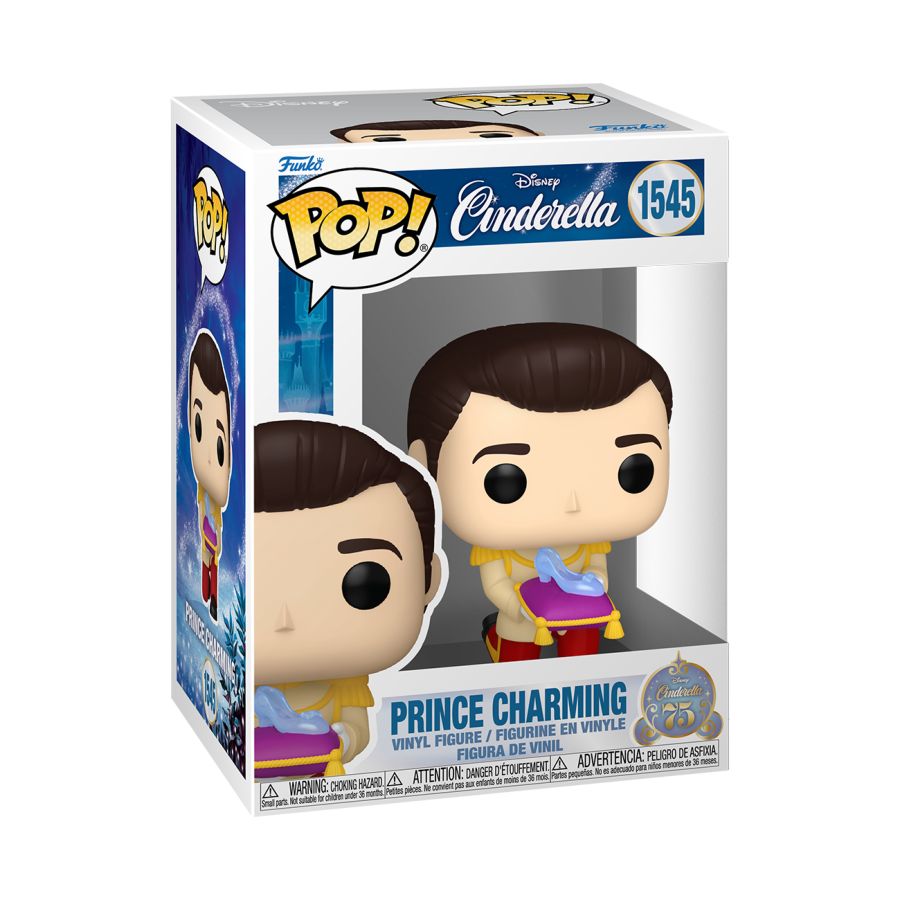Cinderella (1950): 75th Anniversary - Prince Charming Pop! Vinyl