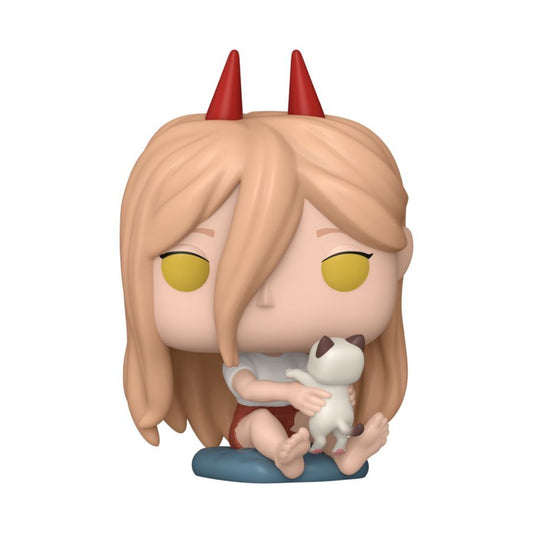 Chainsaw Man – Power with Meowy  US Exclusive Pop! Vinyl