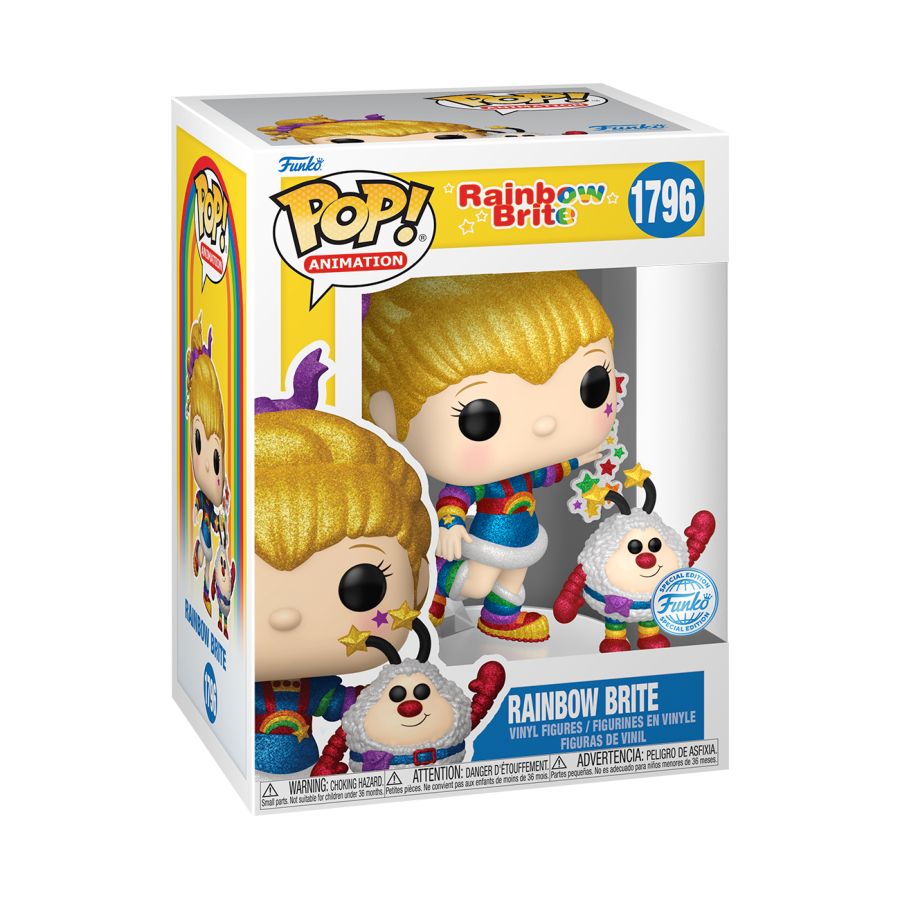 Rainbow Brite - Rainbrow Brite & Twink US Exclusive Diamond Glitter Pop! Vinyl [RS]