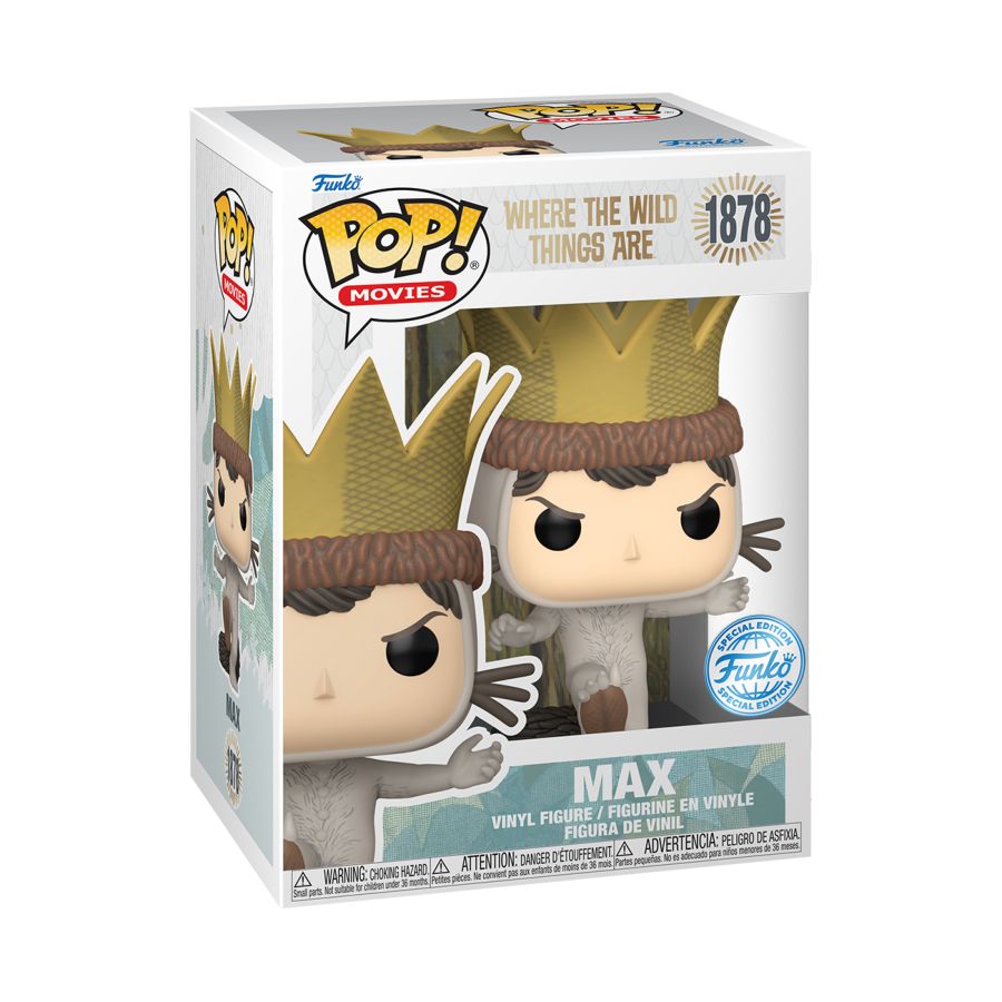 Where the Wild Things Are - Max US Exclusive Pop! Vinyl [RS]