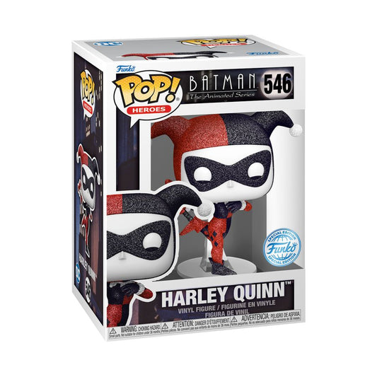 Batman: The Animated Series - Harley Quinn US Exclsuive Diamond Glitter Pop! Vinyl