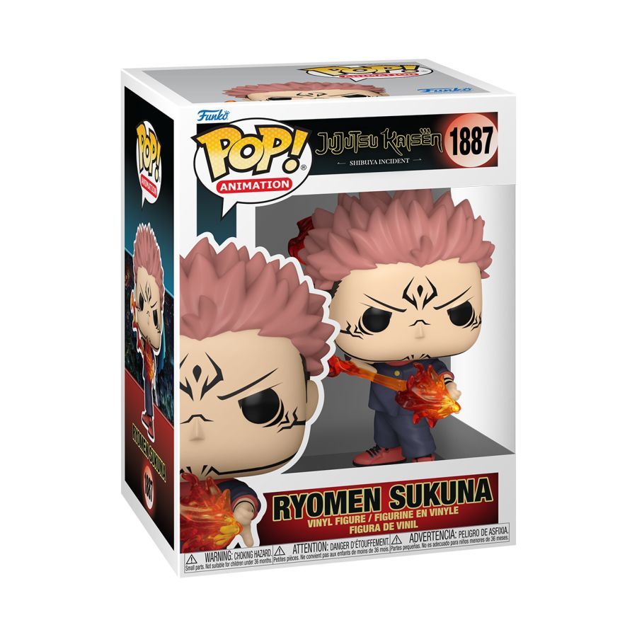 Jujutsu Kaisen – Ryomen Sukuna (Fire Arrow) Pop! Vinyl
