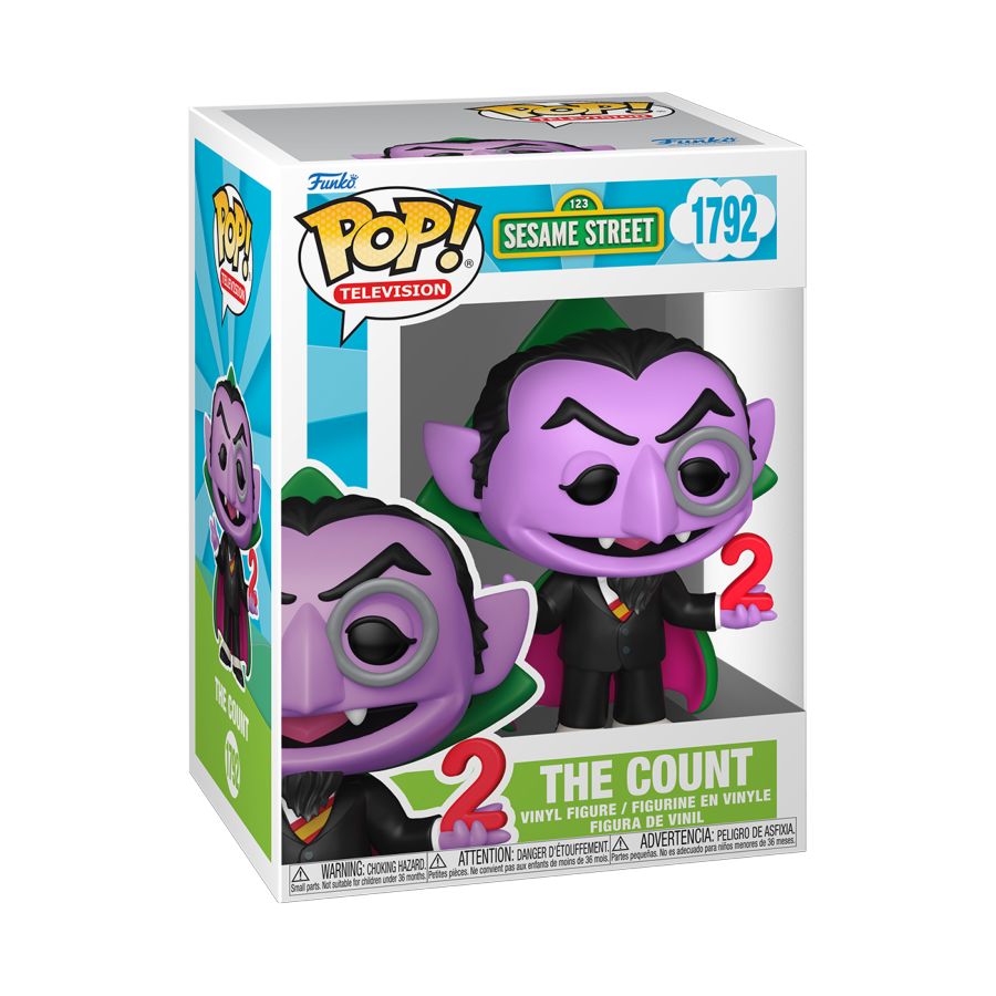 Sesame Street - The Count Pop! Vinyl