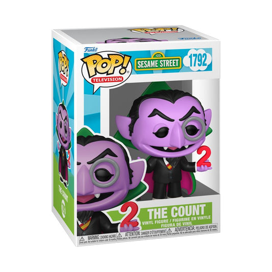 Sesame Street - The Count Pop! Vinyl