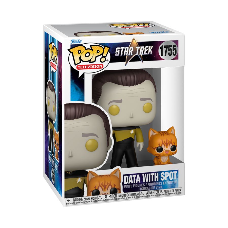 Star Trek: The Next Generation - Data & Spot Pop! Vinyl