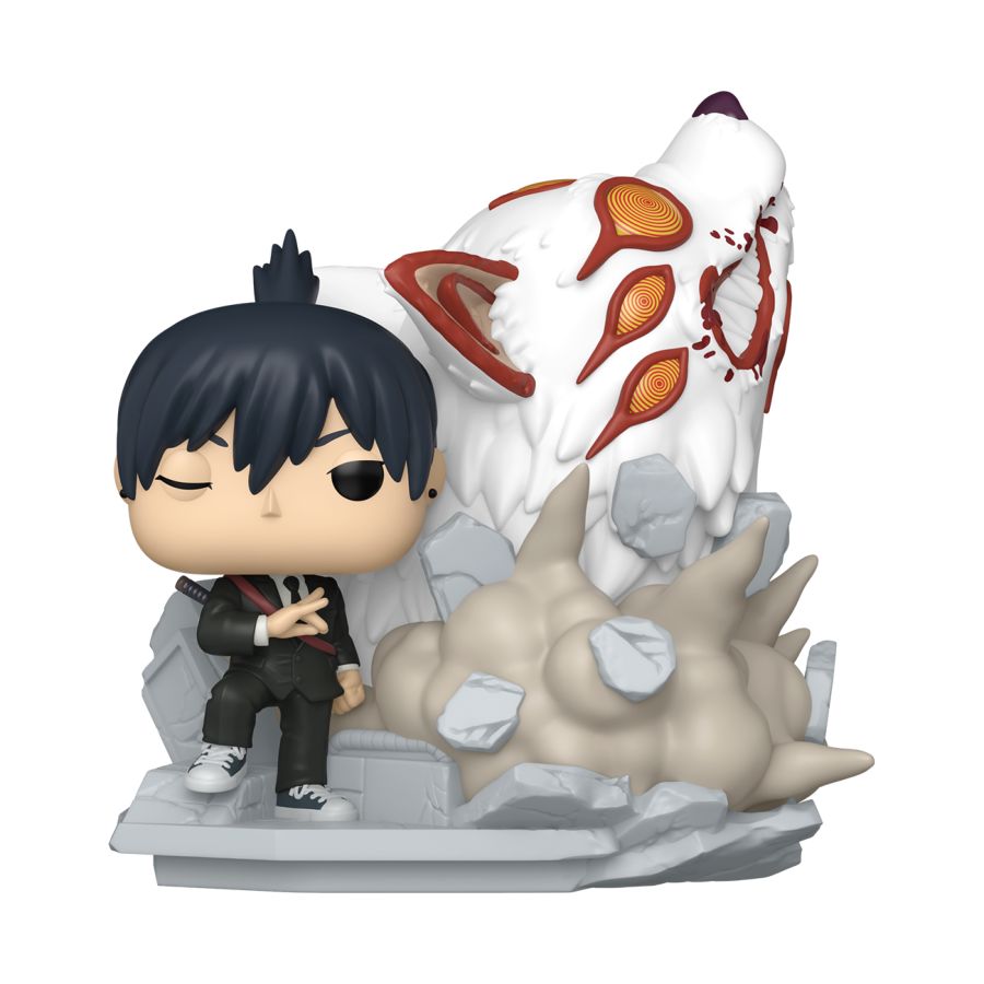 Chainsaw Man – Aki with Fox Devil Pop! Vinyl Moment
