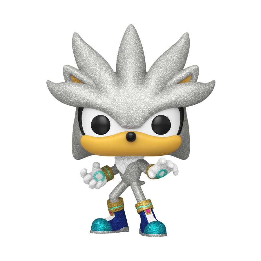 Sonic The Hedgehog - Silver US Exclusive Diamond Glitter Pop! Vinyl