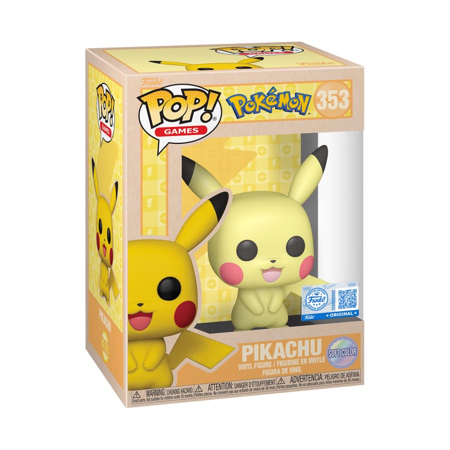 Pokemon - Pikachu (Pastel) Exclusive Pop! Vinyl