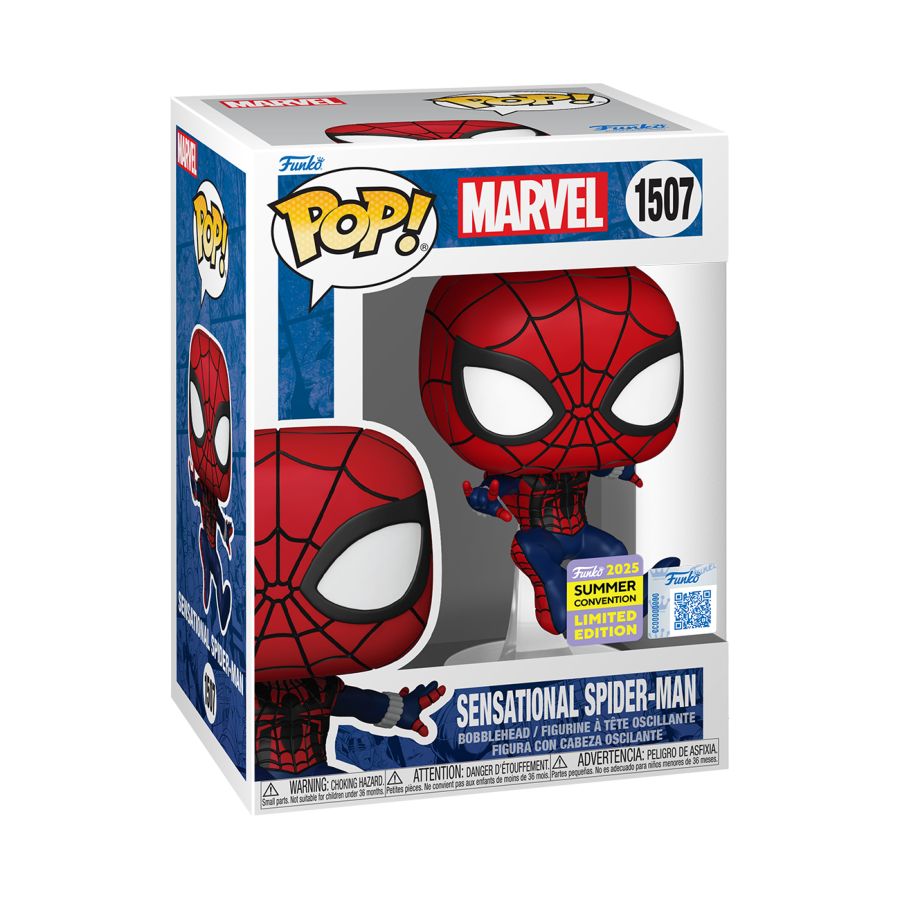 Marvel Comics - Sensational SpiderMan SDCC 2025 Exclusive Pop! Vinyl