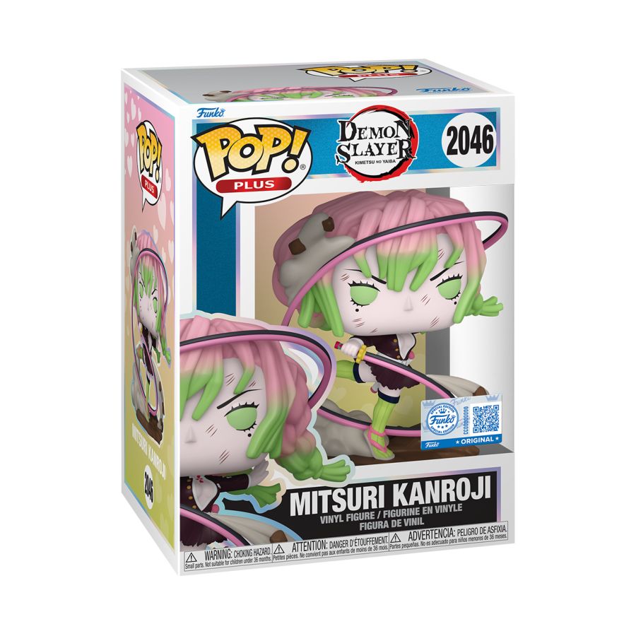 Demon Slayer - Mitsuri Kanroji (with sword) US Exclusive Pop! Plus