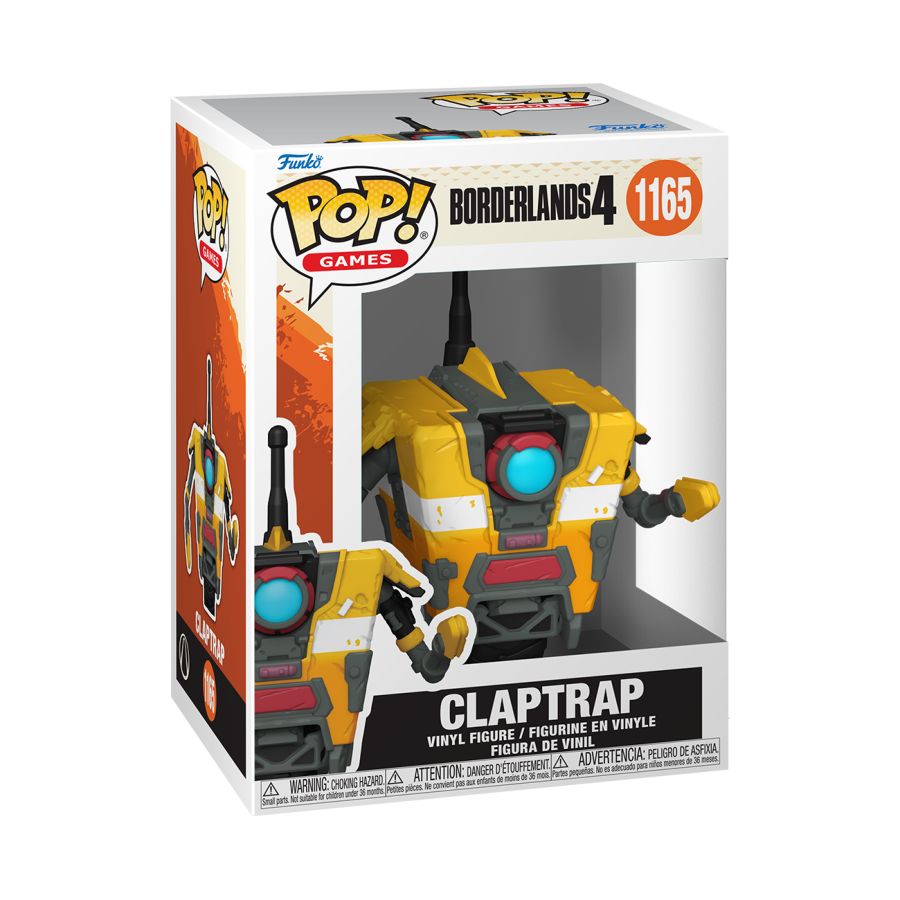 Borderlands 4 - Claptrap Pop! Vinyl