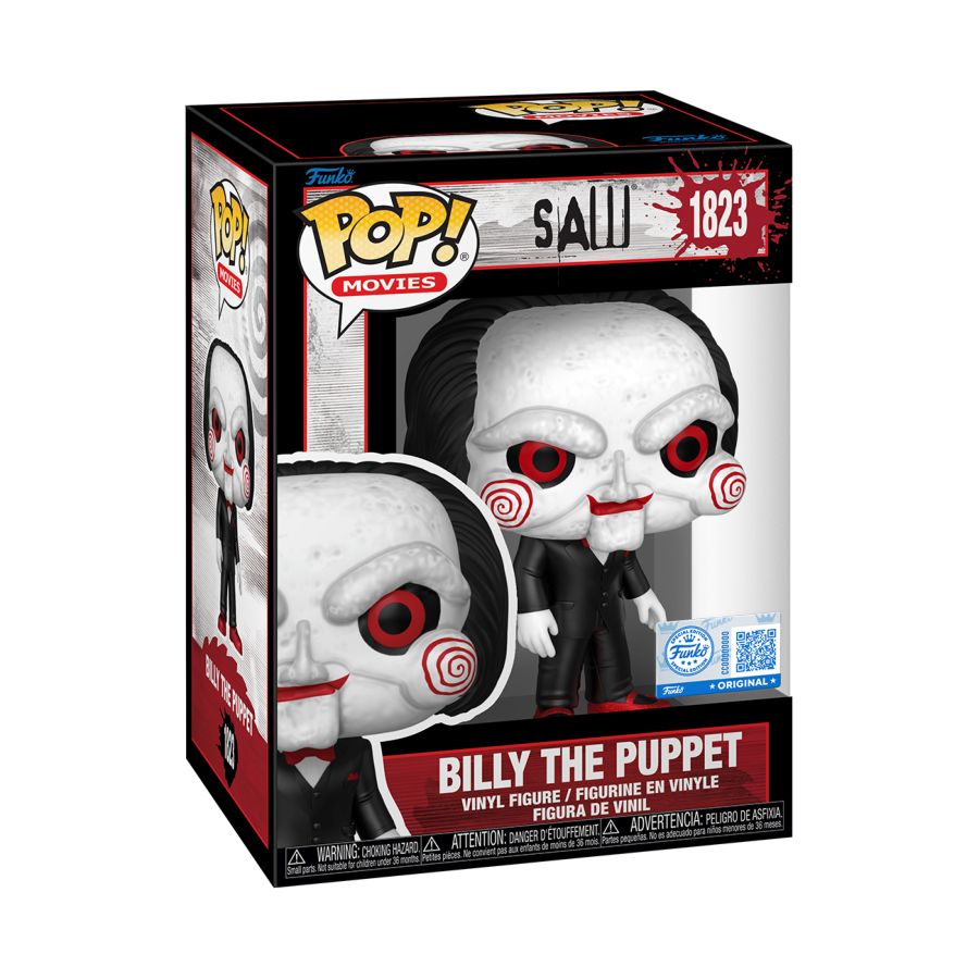 Saw - Billy the Puppet Pop! Vinyl US Exclusive