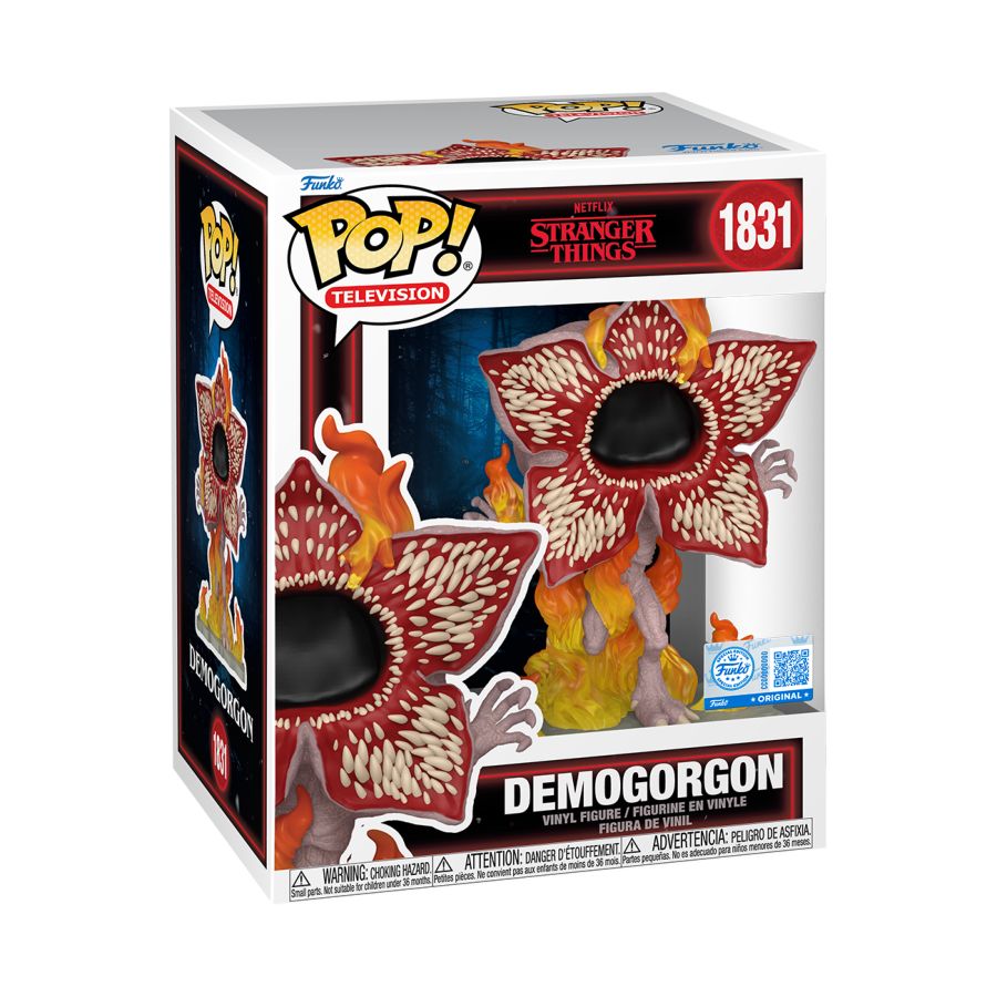 Stranger Things - Demogorgon (On Fire) US Exlcusive Pop! Premium
