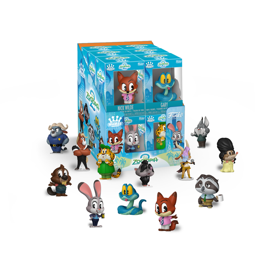 Zootopia 2 - Mini Vinyl Figures Assortment
