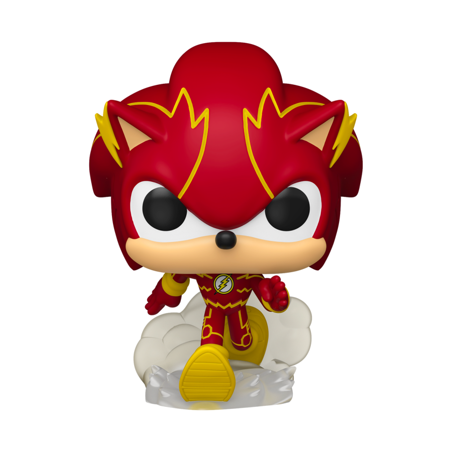 Justice League X Sonic the Hedgehog - Sonic as Flash Pop! Vinyl