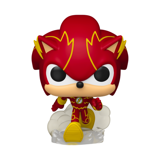 Justice League X Sonic the Hedgehog - Sonic as Flash Pop! Vinyl