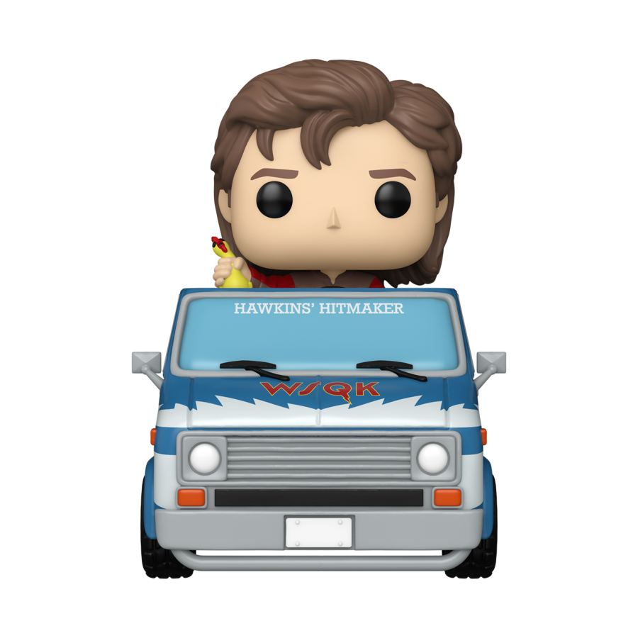 Stranger Things - Steve with Squawk Van US Exclusive Pop! Ride [RS]