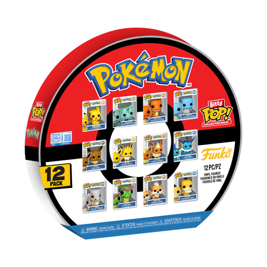 Pokemon - Pokeball Bitty Pop! 12-Pack