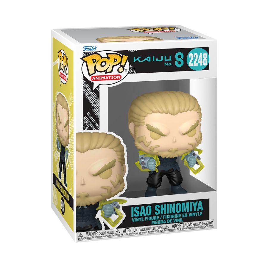 Kaiju No.8 - Isao Shinomiya Pop! Vinyl