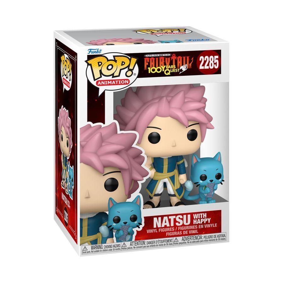 Fairy Tail: 100 Year Quest – Natsu & Happy Pop! Vinyl
